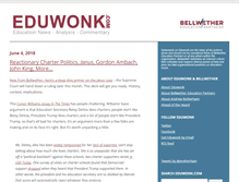 Tablet Screenshot of eduwonk.com